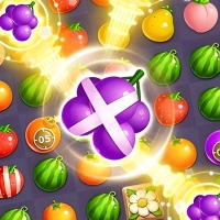 Tiradores de bolha de frutas