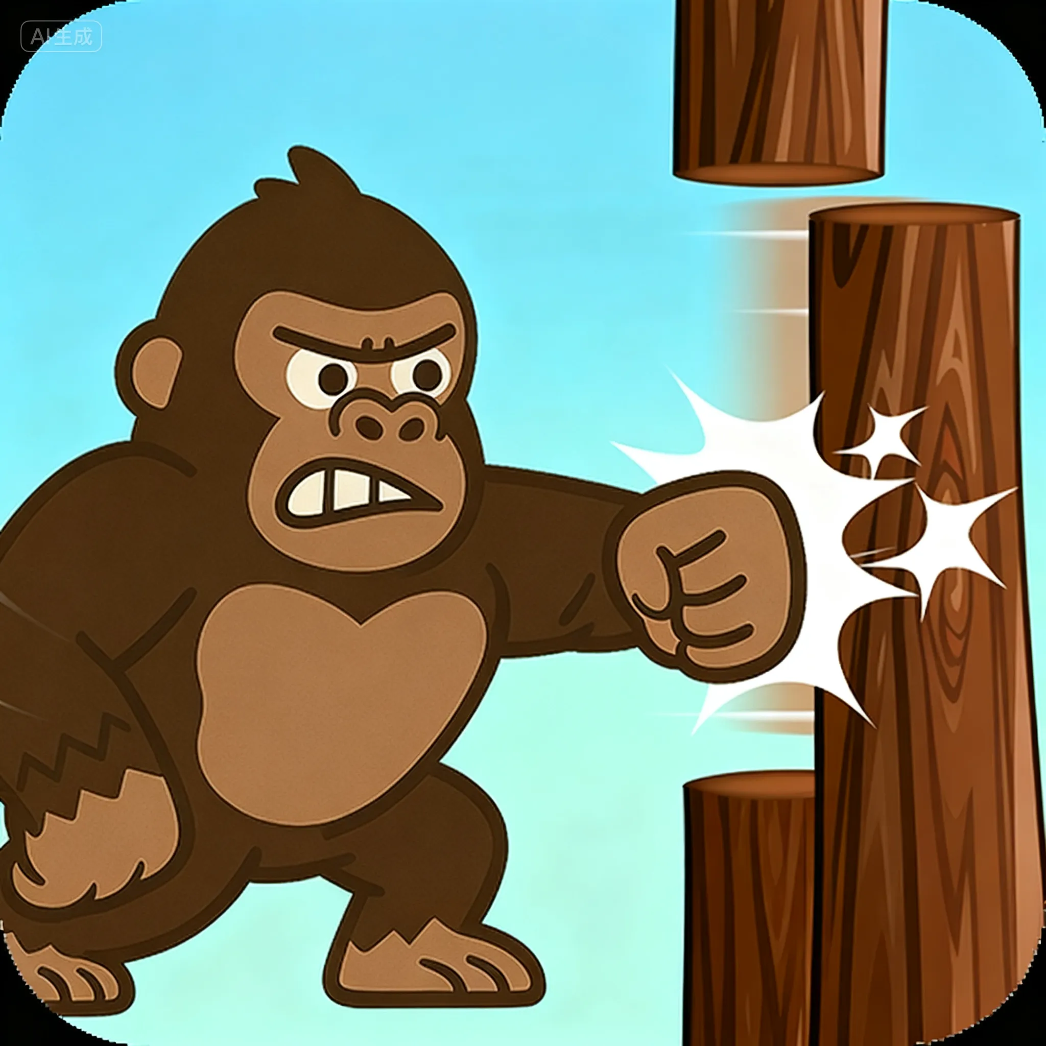 Gorilla grumpy