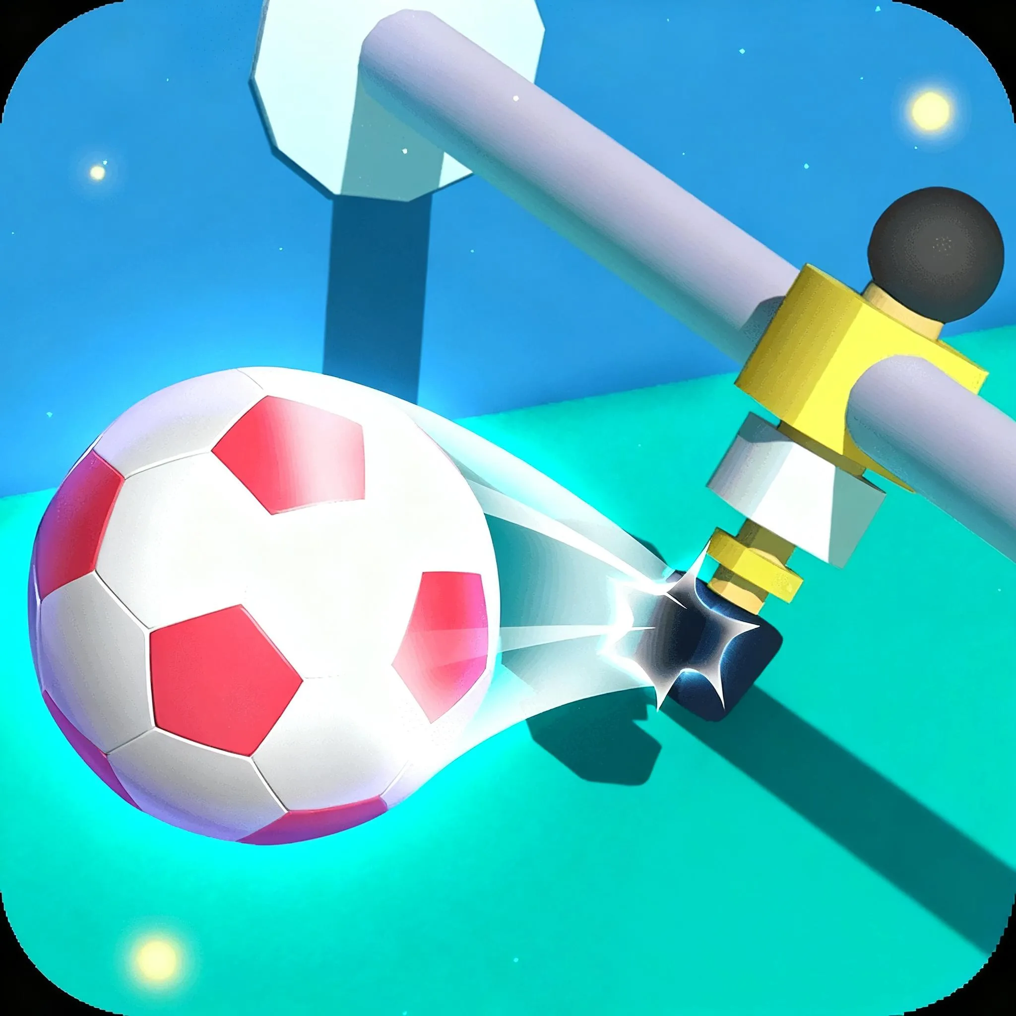 Futebol chute