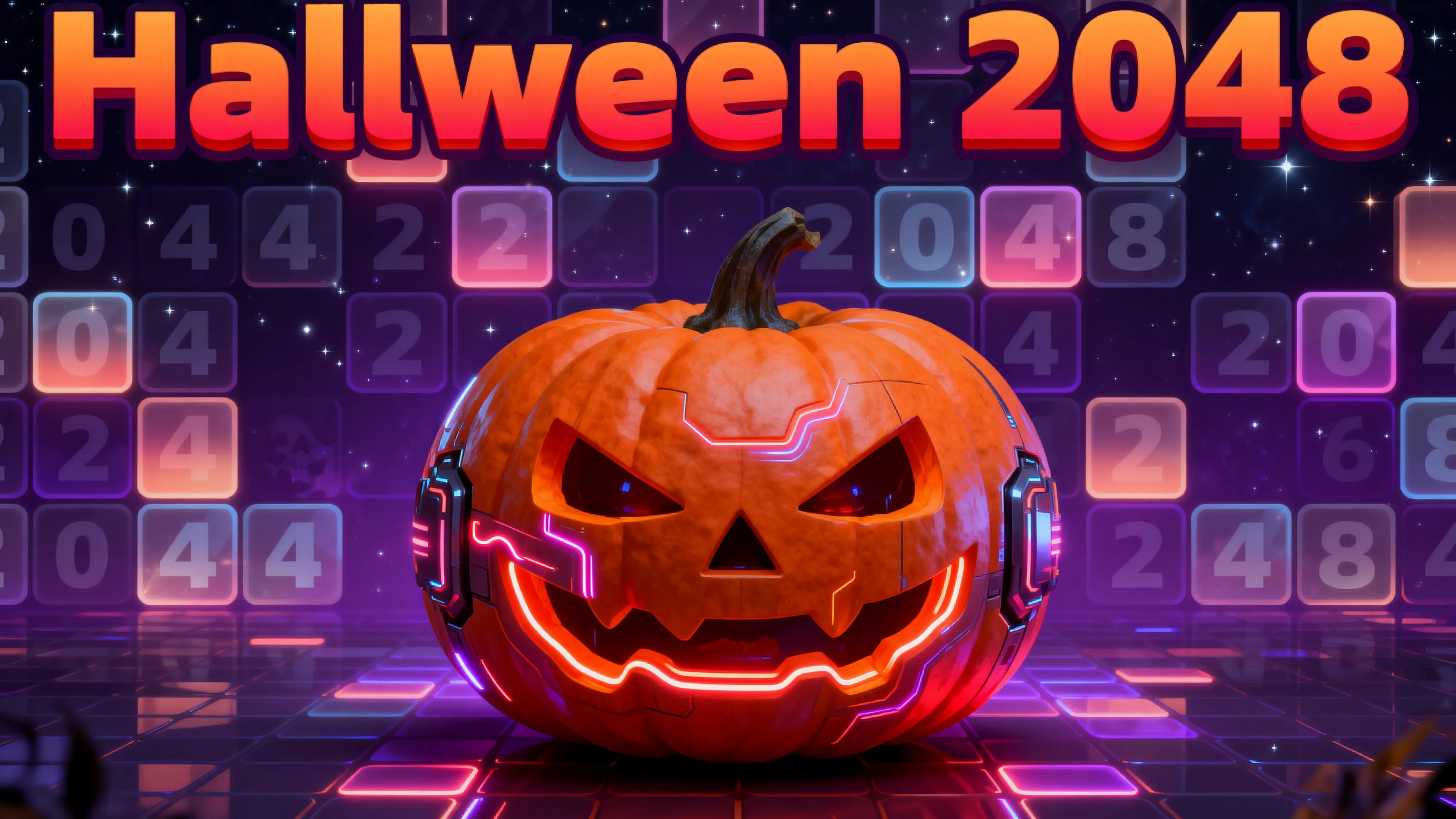 Halloween 2048 Game
