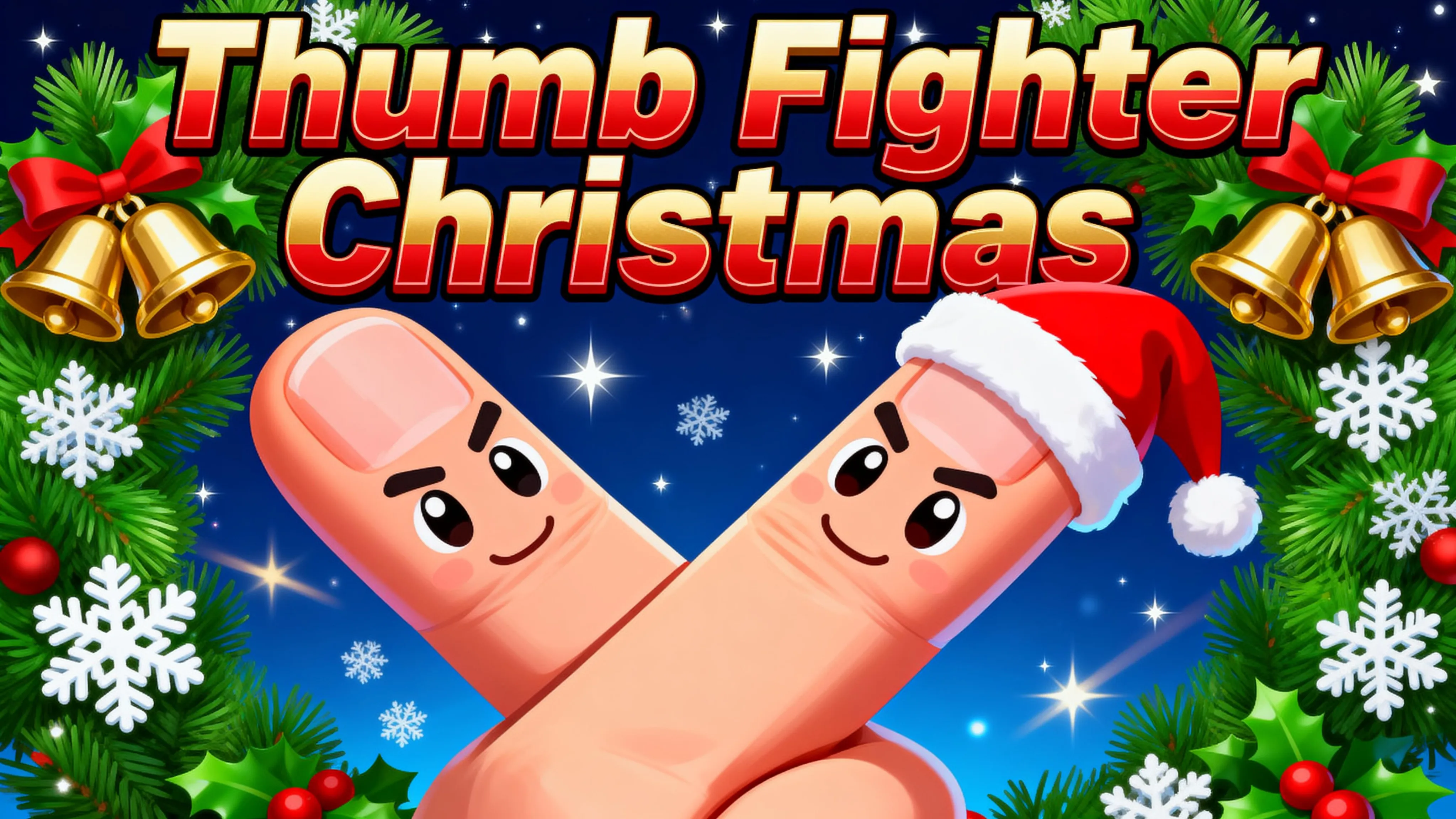 Thumb Fighter Christmas Game