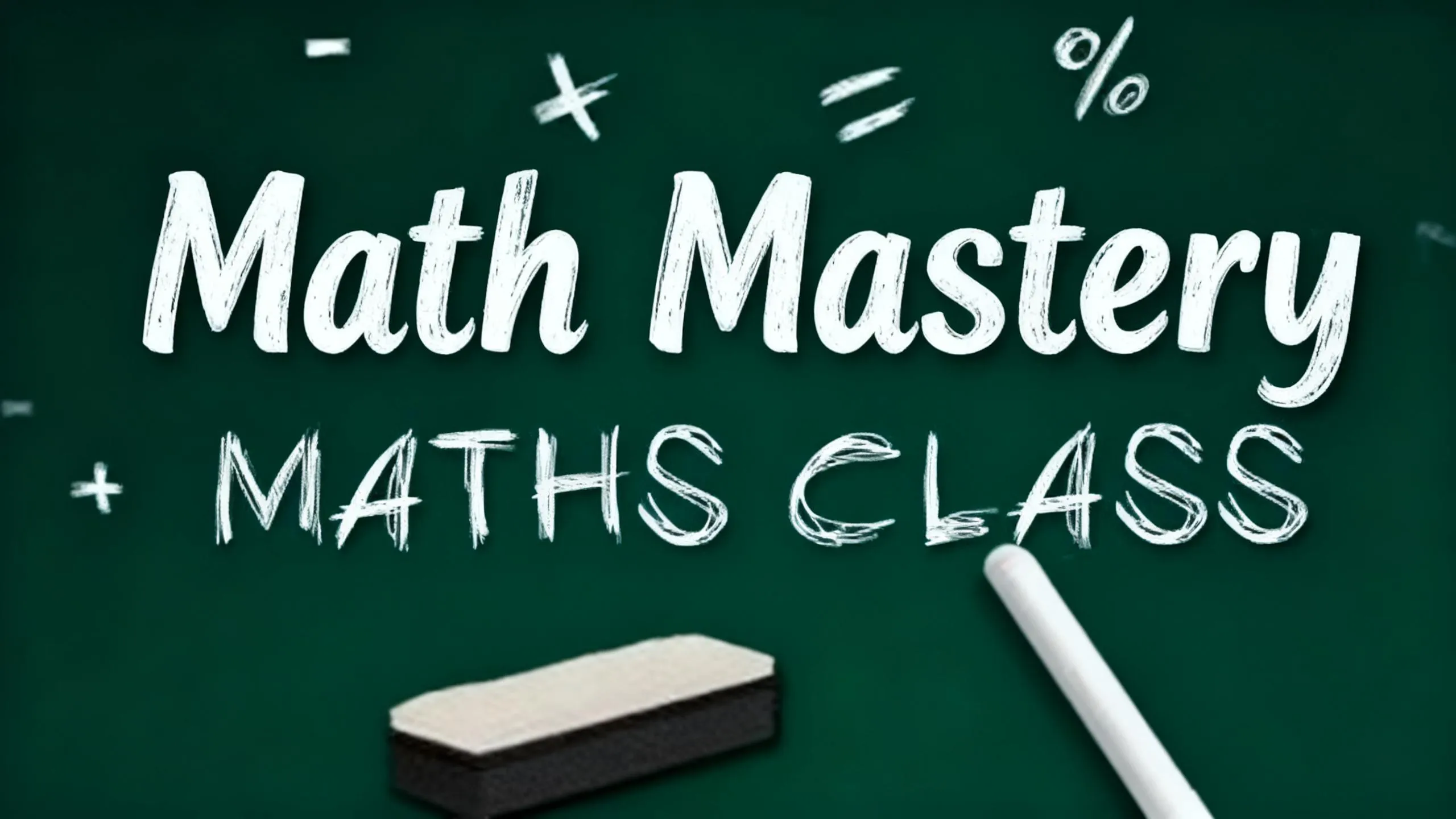Math Mastery Game