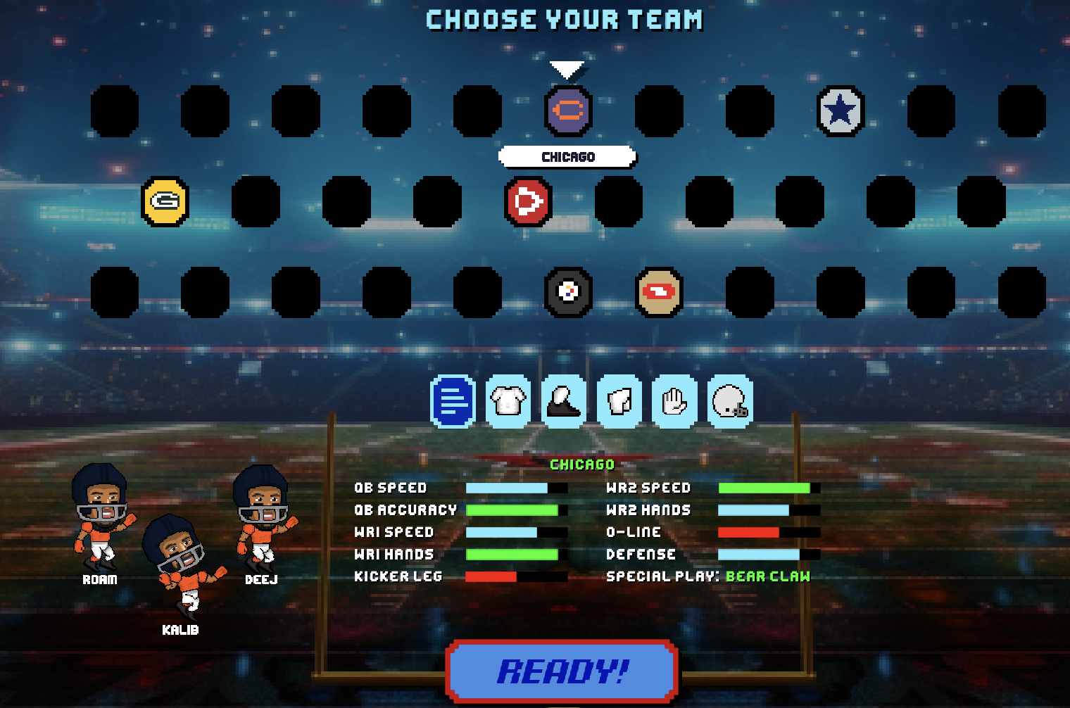 Football Bros Teams - Chicago