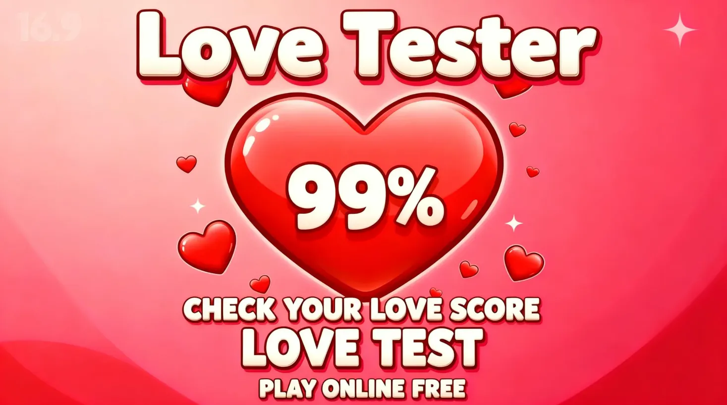 Love Tester unblocked online browser compatibility game