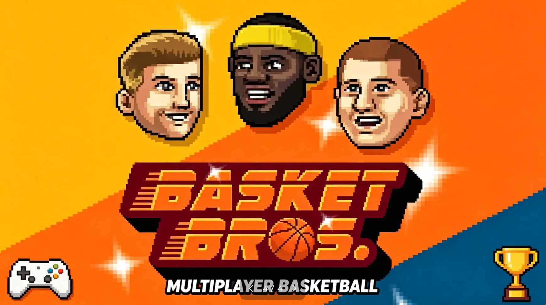 Basket Bros multiplayer basketball browser game featuring competitive online matches and fast-paced arcade gameplay
