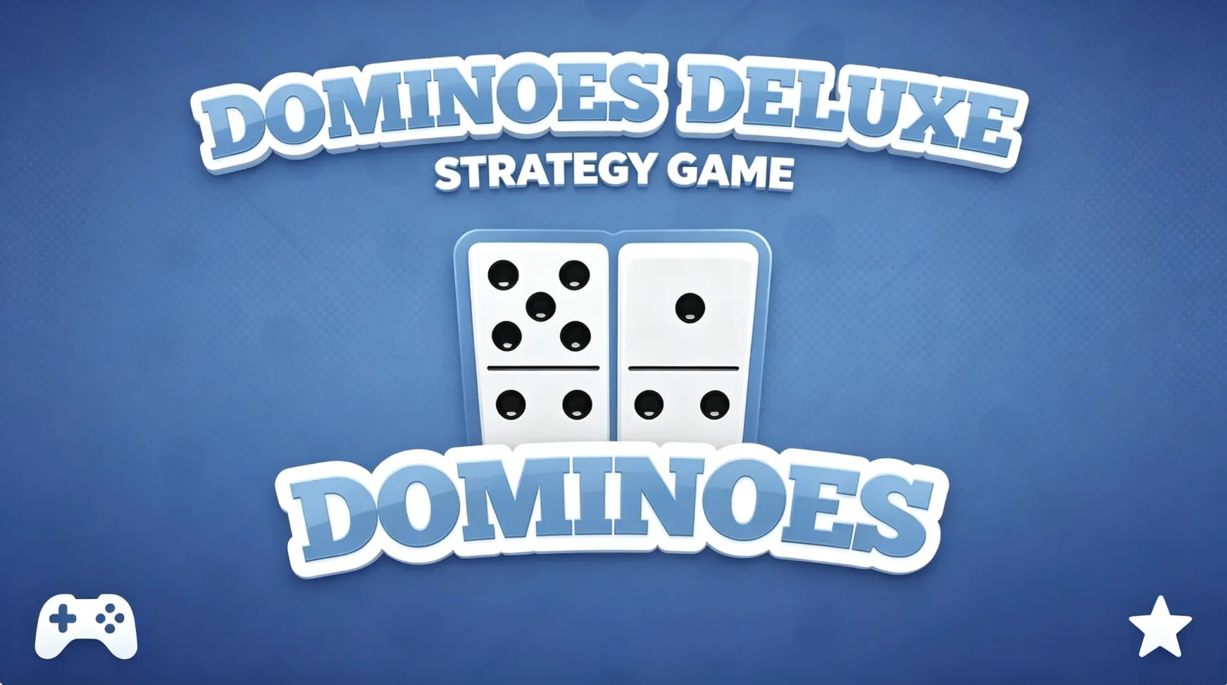 Dominoes Deluxe multiplayer board game with strategic gameplay and online competition