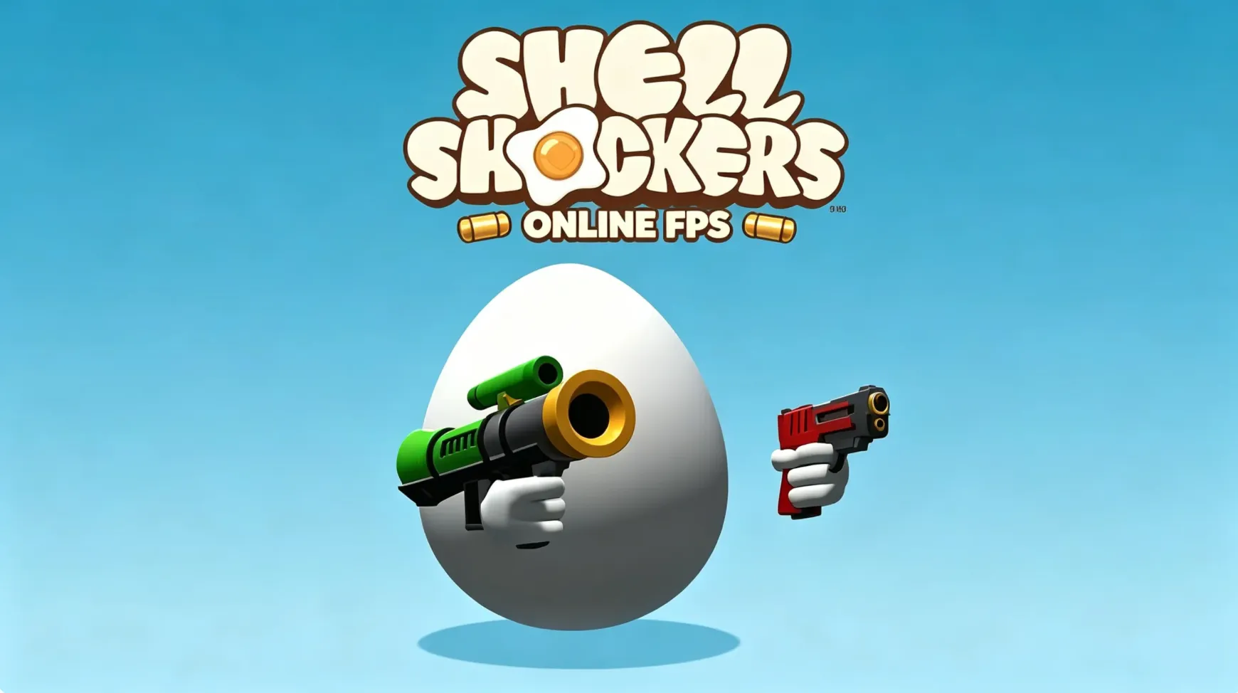 Shell Shockers multiplayer FPS browser game featuring online shooter battles and competitive gameplay